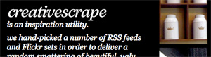 Creative Scrape