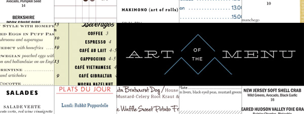 Art of the Menu