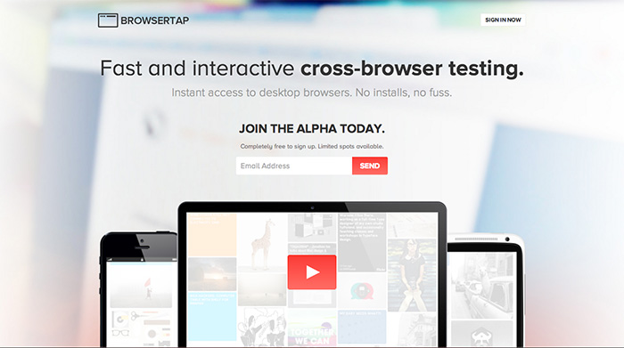 Browser Tap