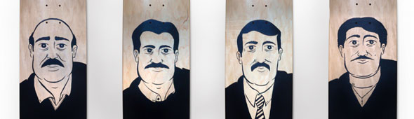 Mustache Skate Decks