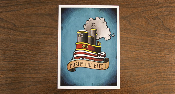 Pushy Lil Bitch
