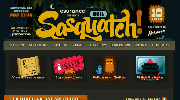 Sasquatch Festival 2011