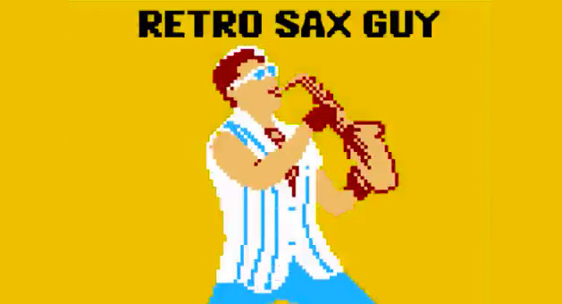 Retro Sax Guy