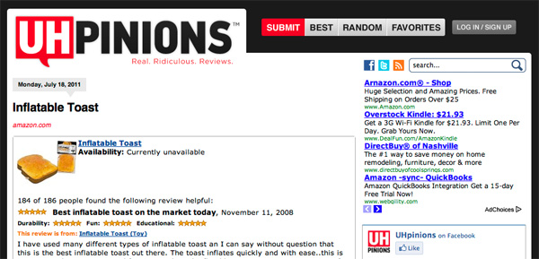 Uhpinions