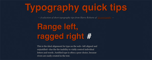Type Tips